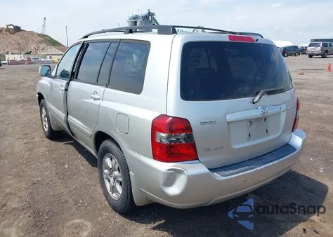 2005 Toyota Highlander V6 from USA, damaged, VIN JTEEP21A550116849